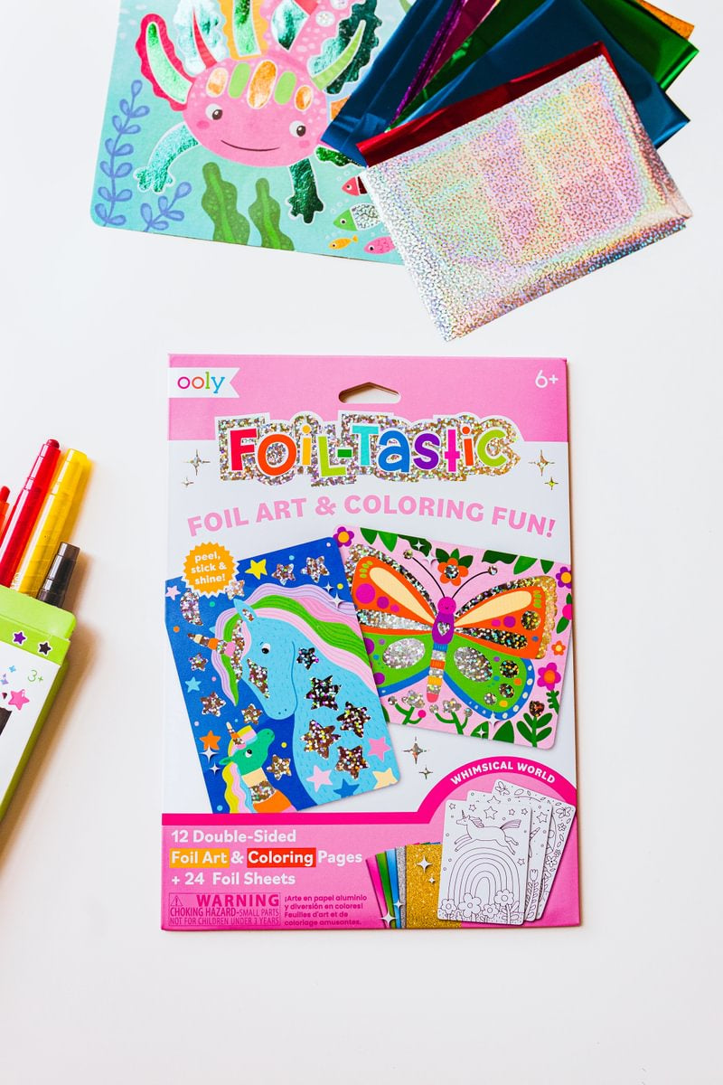 Ooly | FOIL-TASTIC | Art kit Whimsical world