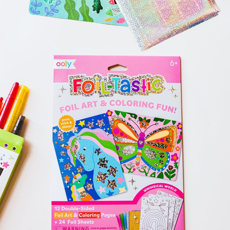 Ooly | FOIL-TASTIC | Art kit Whimsical world