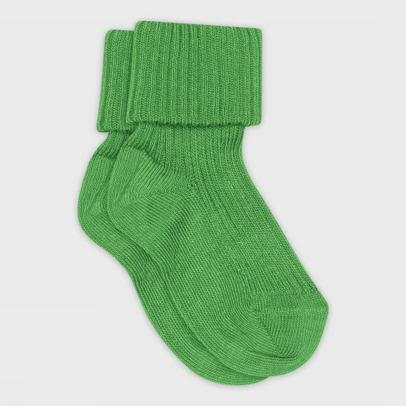MP Denmark| Cotton rib baby socks Vibrant green