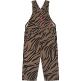 The New Siblings | TNSTValonya Denim Dungarees | Taupe Gray AOP TN