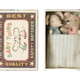 Maileg | Twins, baby mice in matchbox