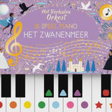 Geluidenboek | Het verhalen orkest | Piano het zwanenmeer