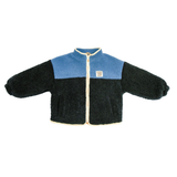 Ella and Rapha | little teddy Smiley Jacket bright blue | Blue