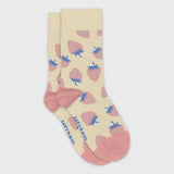 Melton | Strawberry socks - shortbread