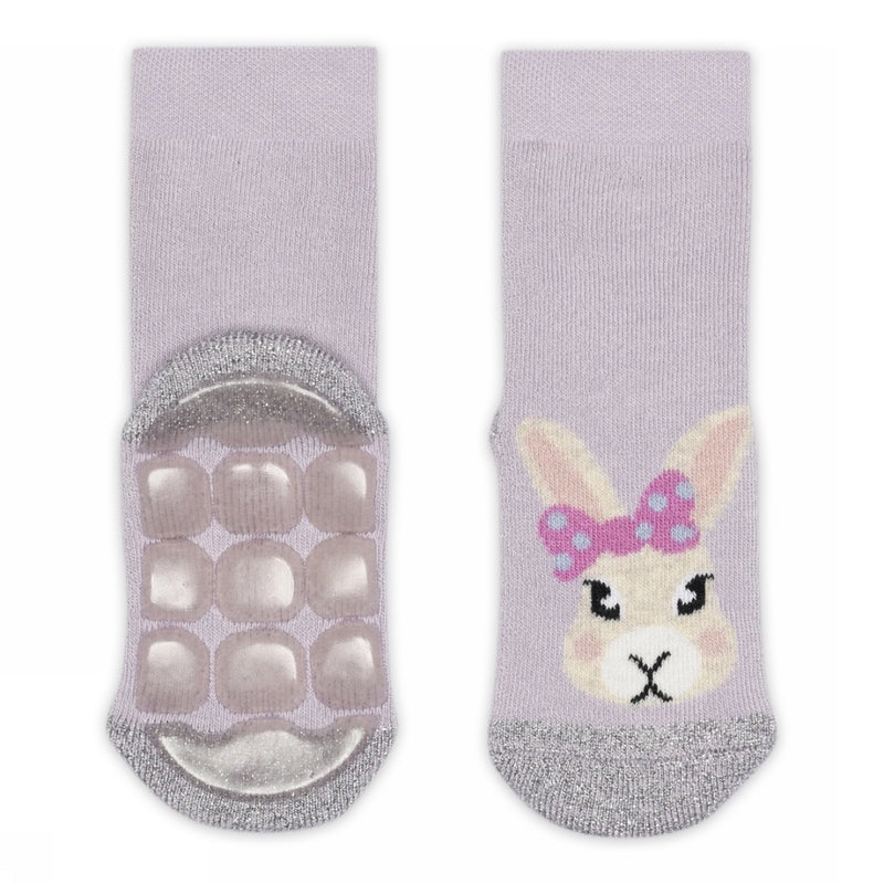 Melton | Rabbit socks anti slip - Cloud lila