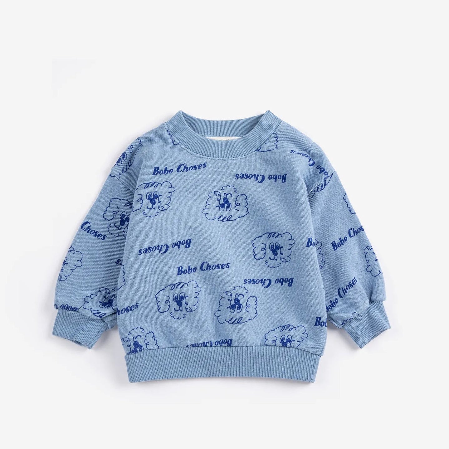 Bobo Choses | Pickles The Dog all over sweatshirt