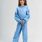 THE NEW | Sally os sweatshirt -forever blue