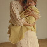 Hvid | Blanket Felix light yellow