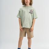 THE NEW |  Stefano os s_s tee aqua gray