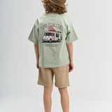 THE NEW |  Stefano os s_s tee aqua gray