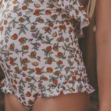 Salted Stories | Pomme flower swimsuit -white swan