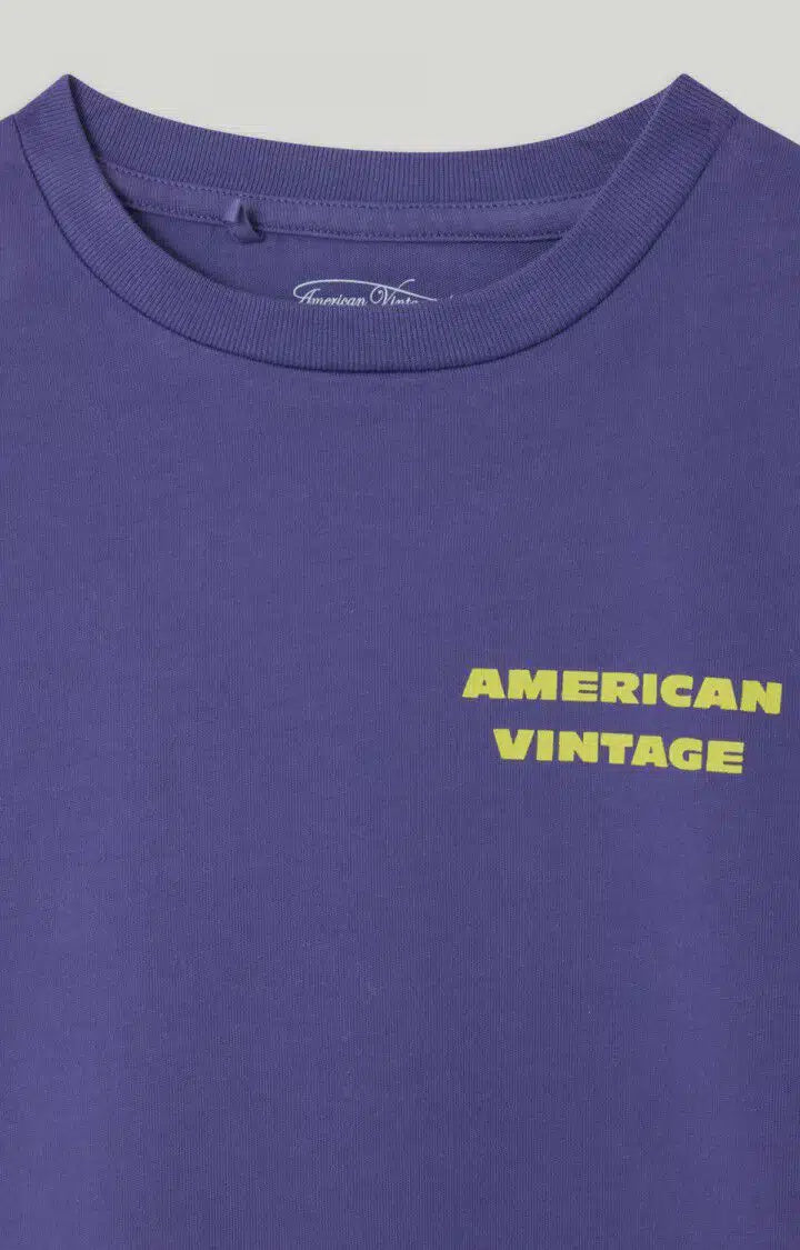 American Vintage T-shirt fizvalley vintage blueberry