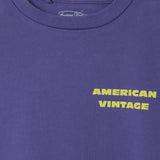 American Vintage T-shirt fizvalley vintage blueberry