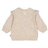 Feetje | Sweater AOP relaxed fit | Taupe melange