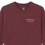 American Vintage | Fizvalley Longsleeve | aubergine vintage