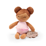 LullaBaby Kleine Pluche Badpop Bruin Haar
