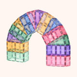 Coblo | Pastel bouwset - 100 stuks