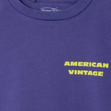 American Vintage T-shirt fizvalley vintage blueberry