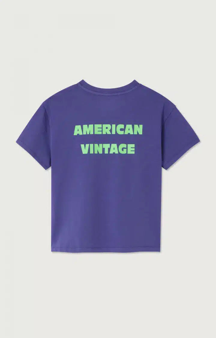 American Vintage T-shirt fizvalley vintage blueberry