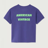 American Vintage T-shirt fizvalley vintage blueberry