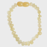 Alwero | Barnsteen armband baby| Vanille 14cm