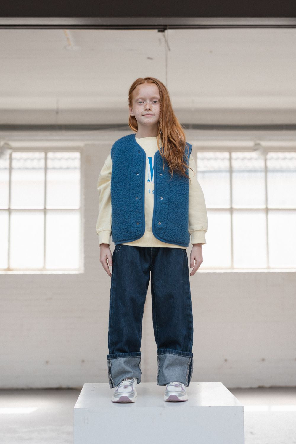 Alwero | Bodywarmer Tyb Light Junior | Blue Blue