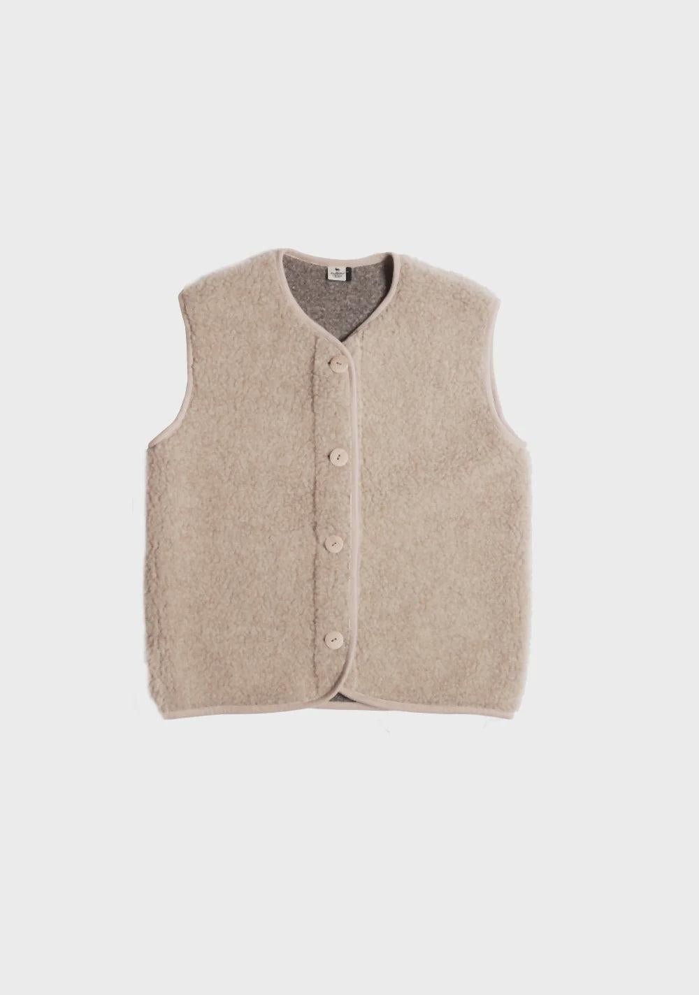 Alwero | Vest PO junior ultra light | sand brown