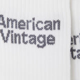 American Vintage | Clypsun sokken | blanc