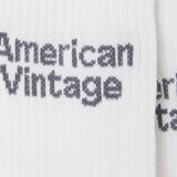 American Vintage | Clypsun sokken | blanc