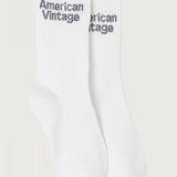 American Vintage | Clypsun sokken | blanc