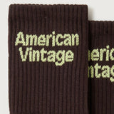 American Vintage | Clypsun sokken | ebene