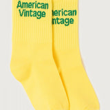 American Vintage | Clypsun sokken | lemon curd