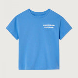 American Vintage | Fizvalley t-shirt celeste vintage