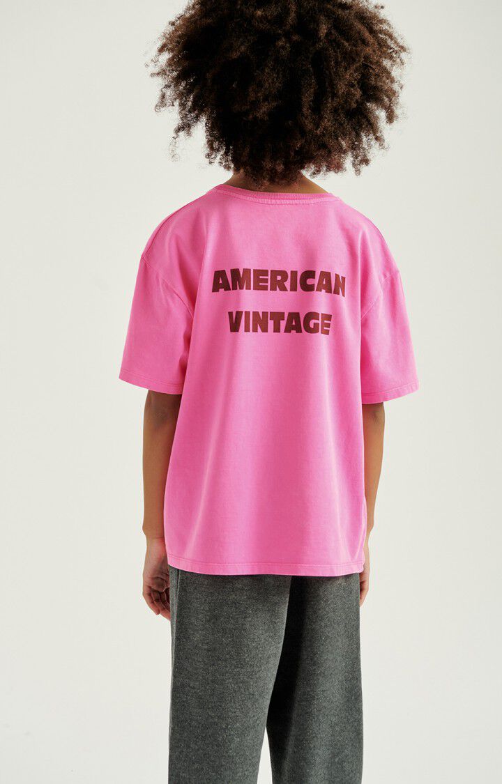 American Vintage | Fizvalley t-shirt rose fluo