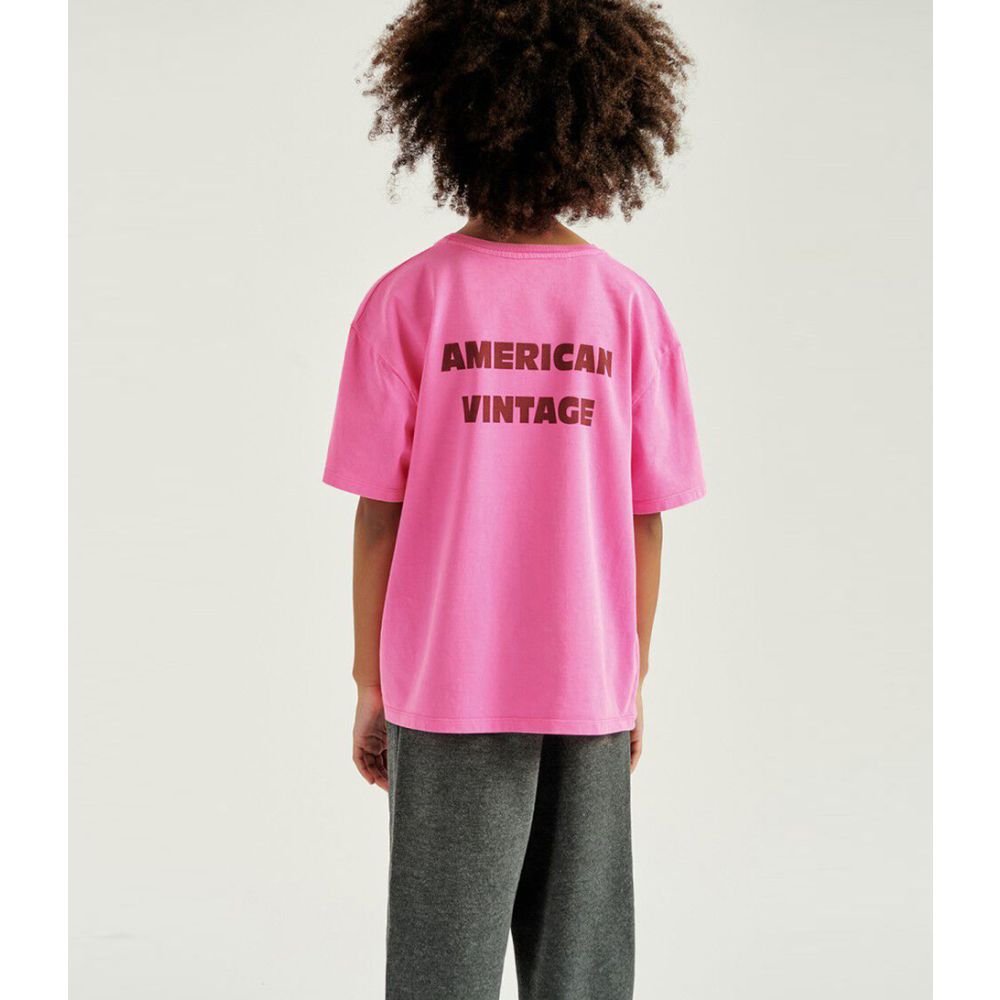 American Vintage | Fizvalley t-shirt rose fluo