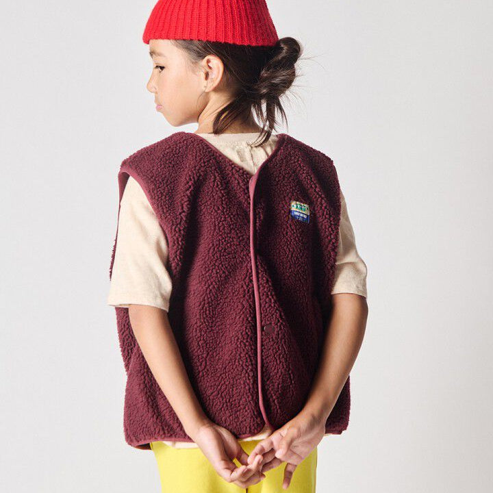 American Vintage | Hoktown Vest | bordeaux chine