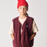 American Vintage | Hoktown Vest | bordeaux chine