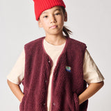 American Vintage | Hoktown Vest | bordeaux chine