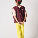 American Vintage | Hoktown Vest | bordeaux chine (pre-order nu!)