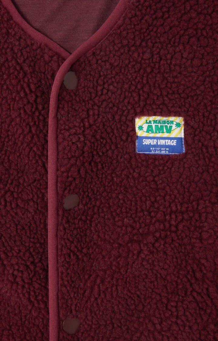 American Vintage | Hoktown Vest | bordeaux chine (pre-order nu!)