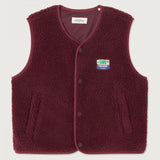 American Vintage | Hoktown Vest | bordeaux chine
