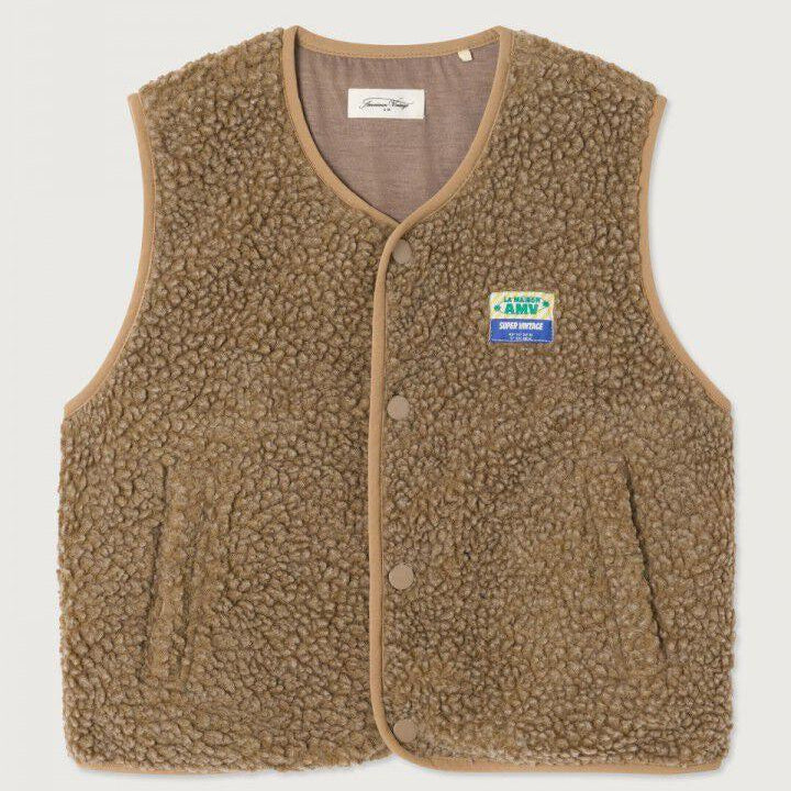 American Vintage | Hoktown vest mouwloos muscade chine