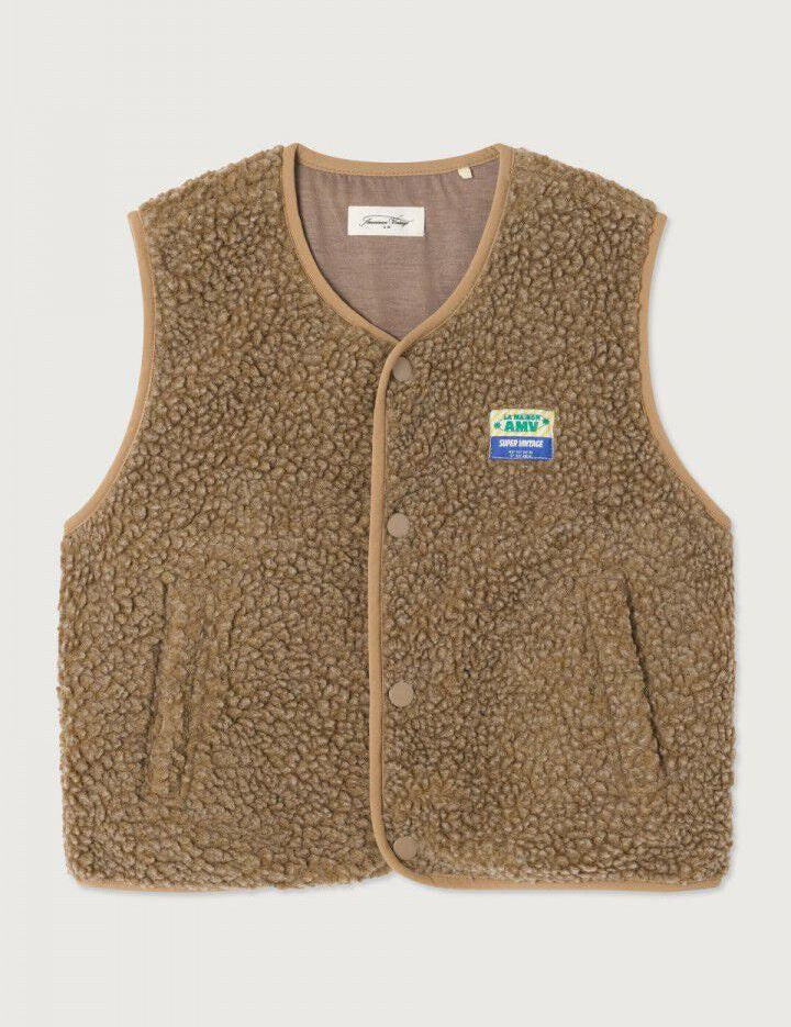 American Vintage | Hoktown vest mouwloos muscade chine