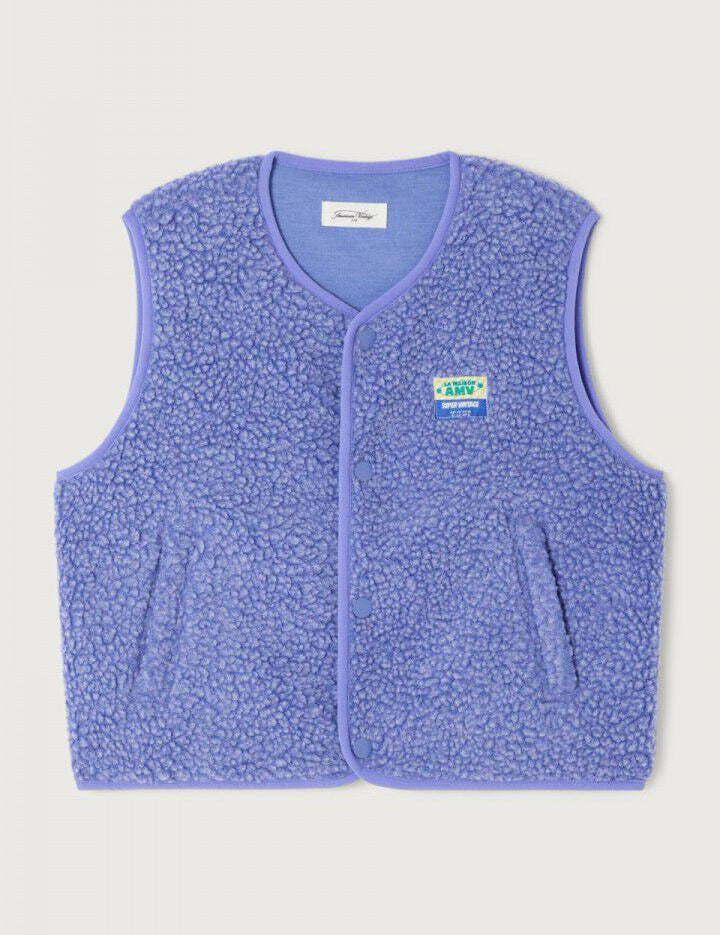 American Vintage |Hoktown vest mouwloos provence chine