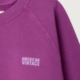 American Vintage | Izubird Sweater | jus de raisin vintage