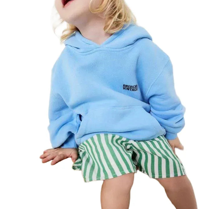 American Vintage | Izubird hoodie bleu ciel vintage