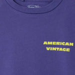 American Vintage T-shirt fizvalley vintage blueberry