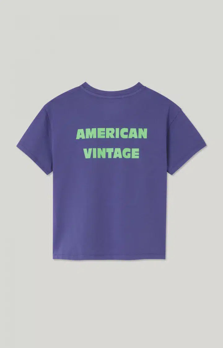 American Vintage T-shirt fizvalley vintage blueberry