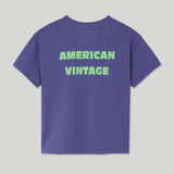 American Vintage T-shirt fizvalley vintage blueberry