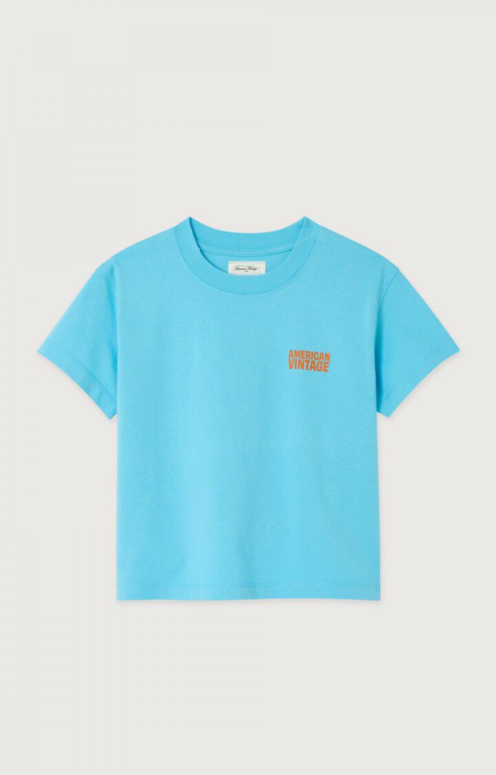 American Vintage T-shirt gixy sky blue